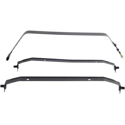 Rareelectrical - New Steel Fuel Tank Strap Compatible With Jeep Commando Base 6 Cyl 3.8L Wrangler Sahara 4 Cyl 2.5L - Image 4
