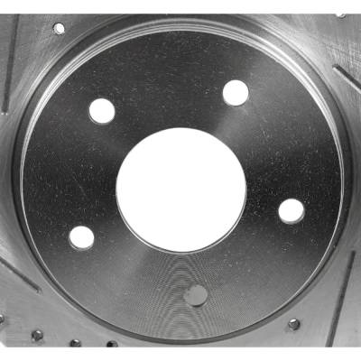 RAREELECTRICAL - Solid Brake Disc Compatible With Chrysler Dodge Grand Caravan American Value Package 6 Cyl 3.6L Town - Image 7