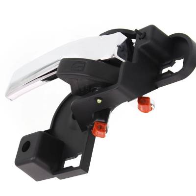 Rareelectrical - Front Or Rear Passenger Side Interior Door Handle Compatible With 2011-2018 Jeep Wrangler Chrome - Image 3
