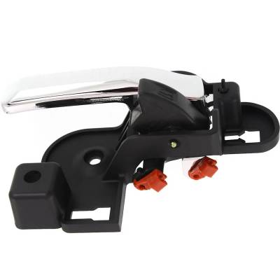Rareelectrical - Front Or Rear Passenger Side Interior Door Handle Compatible With 2011-2018 Jeep Wrangler Chrome - Image 4