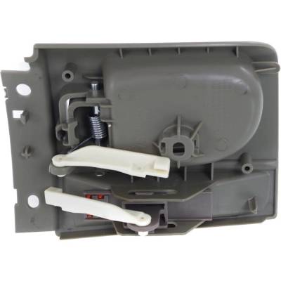 Rareelectrical - Front Or Rear Passenger Side Interior Door Handle Compatible With 2001-2004 Dodge Dakota Gray With - Image 5