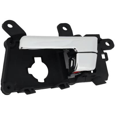 Front Driver Side Interior Door Handle Compatible With 2011-2016 Kia Optima Chrome Without Key Hole