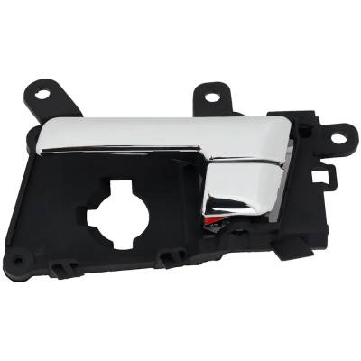 Rareelectrical - Front Driver Side Interior Door Handle Compatible With 2011-2016 Kia Optima Chrome Without Key Hole - Image 2