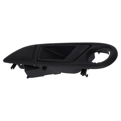 Rareelectrical - Front Driver Side Interior Door Handle Compatible With 2011-2019 Ford Fiesta Textured Black Without - Image 2