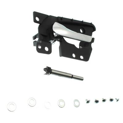 Rareelectrical - Front Or Rear Driver Side Interior Door Handle Compatible With 2006-2016 Chevrolet Impala Chrome - Image 2