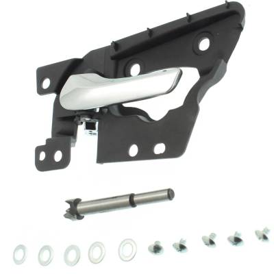 Rareelectrical - Front Or Rear Driver Side Interior Door Handle Compatible With 2006-2016 Chevrolet Impala Chrome - Image 3