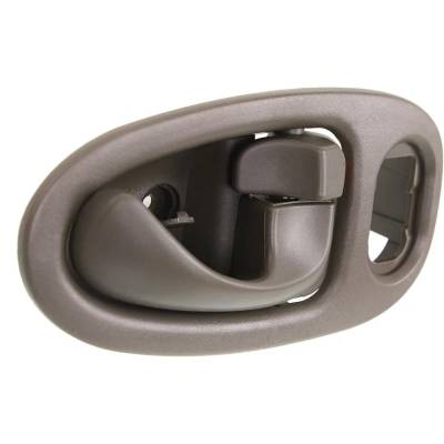 Rareelectrical - Front Or Rear Passenger Side Interior Door Handle Compatible With 2271 Beige With Lock Button - Image 3