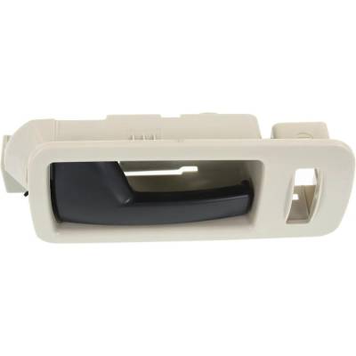 Rareelectrical - Front Left (Driver Side) Interior Door Handle Compatible With 2005-2014 Ford Mustang Beige Bezel - Image 4