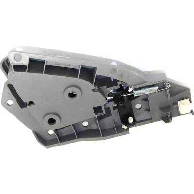 Rareelectrical - Left Front Interior Door Handle Compatible With 2005-2010 Honda Odyssey Gray Bezel Chrome Lever - Image 5