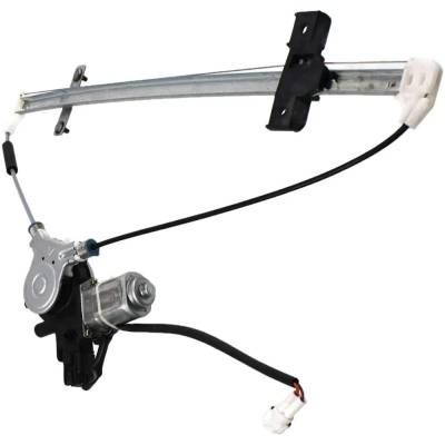 Rareelectrical - New Left Rear Window Regulator With Motor Compatible With Chevrolet Suzuki Xl-7 Touring 6 Cyl 2.7L - Image 2