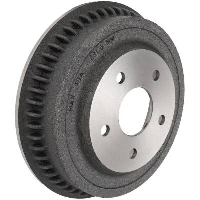 Rareelectrical - New Rear Brake Drum Compatible With Dodge Ram 1500 St 8 Cyl 5.2L Ram 1500 Lt 6 Cyl 3.9L Ram 1500 - Image 3