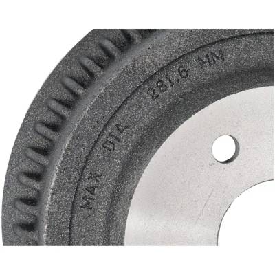Rareelectrical - New Rear Brake Drum Compatible With Dodge Ram 1500 St 8 Cyl 5.2L Ram 1500 Lt 6 Cyl 3.9L Ram 1500 - Image 4
