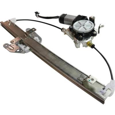 Rareelectrical - New Left Rear Window Regulator With Motor Compatible With Nissan Frontier Sc 6 Cyl 3.3L Frontier Le - Image 3