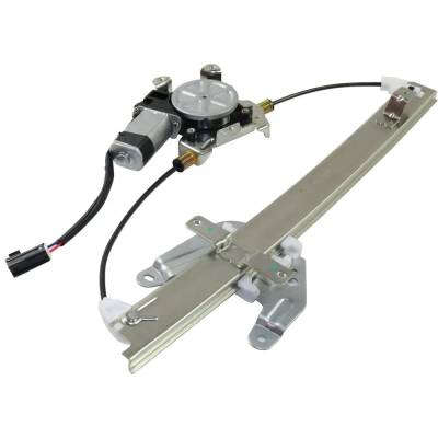 Rareelectrical - New Left Rear Window Regulator With Motor Compatible With Nissan Frontier Le 6 Cyl 3.3L Frontier Xe - Image 2