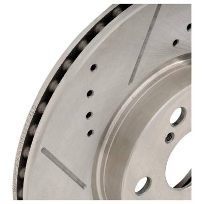 Rareelectrical - New Vented Brake Disc Compatible With Pontiac Scion Toyota Corolla Le Eco 4 Cyl 1.8L Xd Base 4 Cyl - Image 4