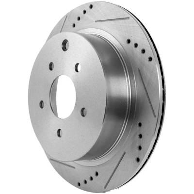 Rareelectrical - New Solid Brake Disc Compatible With Infiniti Nissan Pathfinder Sv 6 Cyl 3.5L Q70l Luxe 6 Cyl 3.7L - Image 3