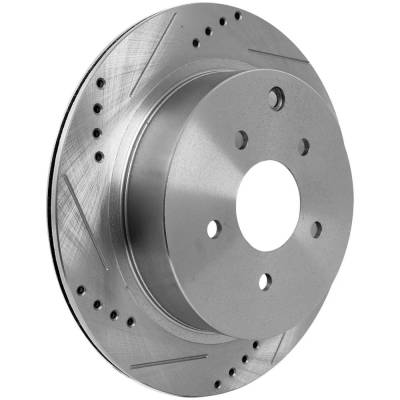 Rareelectrical - Solid Brake Disc Compatible With Infiniti Nissan Murano Midnight Edition 6 Cyl 3.5L Pathfinder S 6 - Image 2