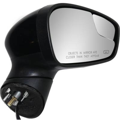 New Side Mirror Compatible With 2011-2013 Ford Fiesta 1.6L 1.0L I4 Right Passenger Side 197Hp