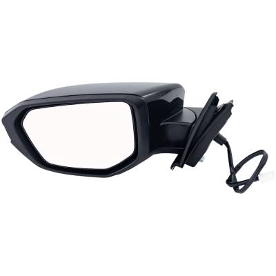 Side Mirror Compatible With 2017-2021 Honda Civic 2.0L 1.5L I4 K20c2 L15b7 K20c1 Left Driver Side