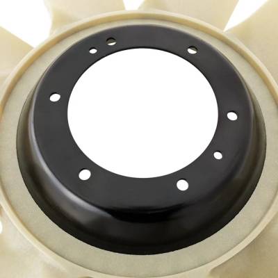 Rareelectrical - New Fan Blade Compatible With Ford F-250 Super Duty Xl 8 Cyl 6.0L E-350 Club Wagon Xlt 8 Cyl 6.0L - Image 4