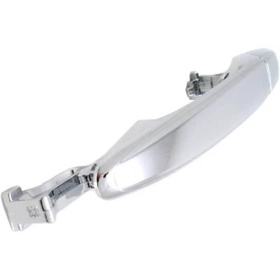 Rareelectrical - Rear Driver Side Exterior Door Handle Compatible With 2004-2010 Toyota Sienna Chrome Without Key - Image 3
