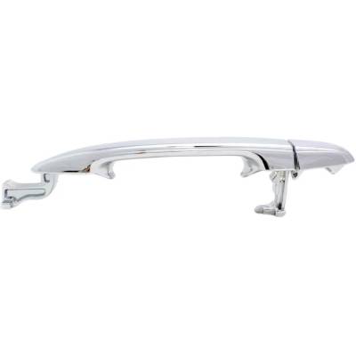 Rareelectrical - Rear Driver Side Exterior Door Handle Compatible With 2004-2010 Toyota Sienna Chrome Without Key - Image 6