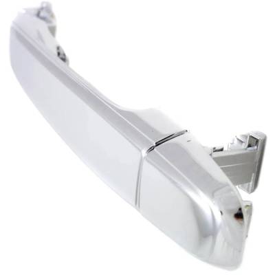 Rareelectrical - Left Rear Exterior Door Handle Compatible With 2004-2010 Toyota Sienna Chrome Without Key Hole - Image 2