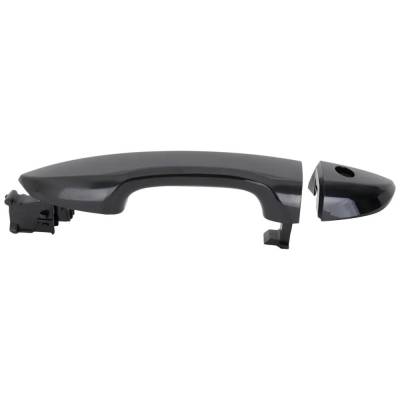 Rareelectrical - Front Left (Driver Side) Exterior Door Handle Compatible With 2014-2019 Toyota Corolla Smooth Black - Image 5