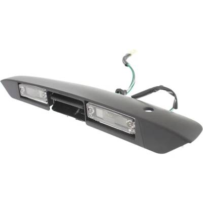 Rareelectrical - Rear Exterior Door Handle Compatible With 1998-2003 Toyota Sienna Primed Paintable With Key Hole - Image 2
