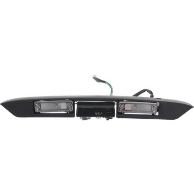 Rear Exterior Door Handle Compatible With 1998-2003 Toyota Sienna Primed Paintable With Key Hole