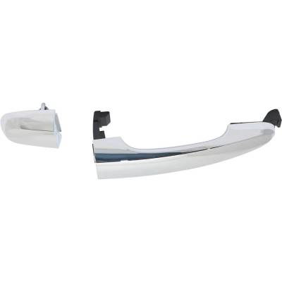 Rareelectrical - Right Front Exterior Door Handle Compatible With 2011-2015 Kia Sorento Chrome Without Key Hole - Image 4