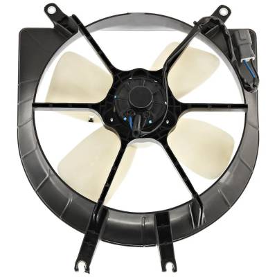 Rareelectrical - New Right Cooling Fan Assembly Compatible With Acura Honda Civic Del Sol Vtec 4 Cyl 1.6L Civic Del - Image 3