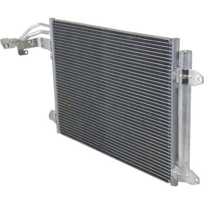 Rareelectrical - New A/C Condenser Compatible With Audi Volkswagen Jetta Comfortline 5 Cyl 2.5L Jetta Tdi 4 Cyl 1.9L - Image 2