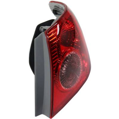 Rareelectrical - Tail Light Compatible With 2005-2008 Toyota Corolla 1.8L I4 Right Passenger Side Halogen T730117-U - Image 2