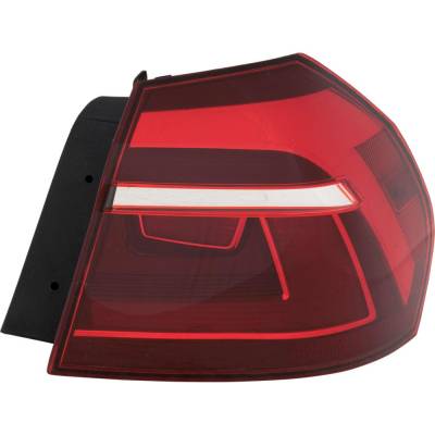 Tail Light Compatible With 2017-2019 Volkswagen Passat 1.8L 2.0L I4 Ea390 Ea288 Right Passenger Side