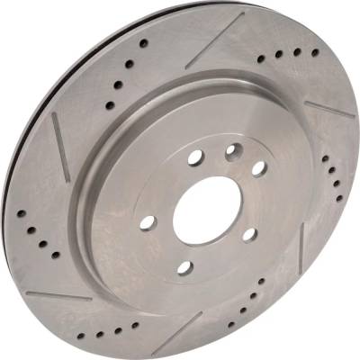 New Vented Brake Disc Compatible With Ford Lincoln Police Responder Hybrid Base 4 Cyl 2.0L Explorer