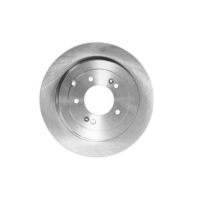 Rareelectrical - New Solid Brake Disc Compatible With Hyundai Kia Sportage Ex Premium 4 Cyl 2.4L Tucson Preferred 4 - Image 2