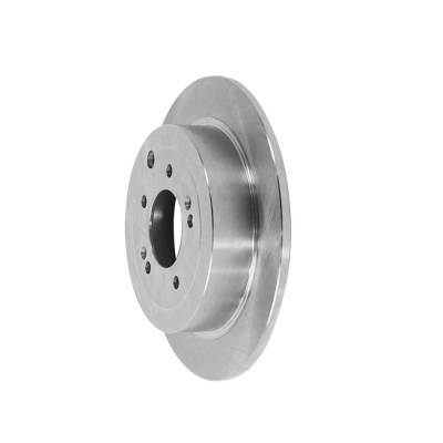 Rareelectrical - New Solid Brake Disc Compatible With Hyundai Kia Sportage Ex Premium 4 Cyl 2.4L Tucson Preferred 4 - Image 4