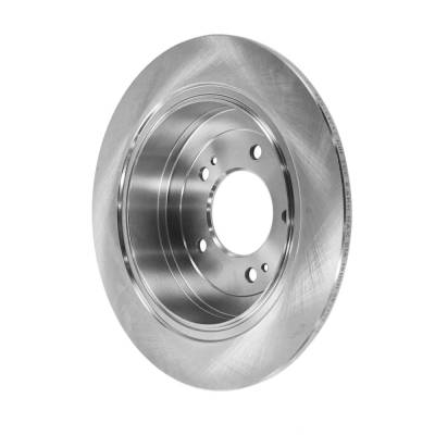 Rareelectrical - New Solid Brake Disc Compatible With Hyundai Kia Sportage Ex Premium 4 Cyl 2.4L Tucson Preferred 4 - Image 5