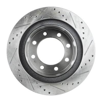 Rareelectrical - New Performance Rotor Brake Disc Compatible With Dodge Ram 3500 Laramie 6 Cyl 6.7L Ram 2500 Slt 6 - Image 4