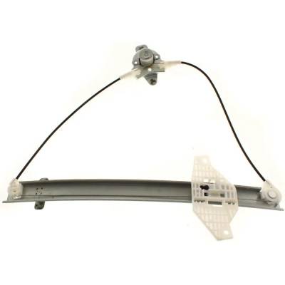New Left Front Hand-Crank Window Regulator Compatible With Hyundai Accent Gl 4 Cyl 1.5L Accent L 4