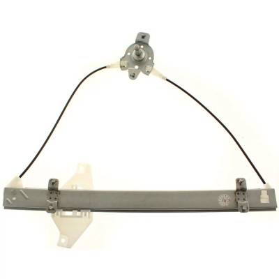Rareelectrical - New Left Front Hand-Crank Window Regulator Compatible With Hyundai Accent Gl 4 Cyl 1.5L Accent L 4 - Image 4