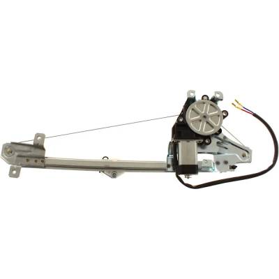 Rareelectrical - New Right Rear Window Regulator With Motor Compatible With Saab 9-5 Gary Fisher 9-5 Arc 9-5 Griffin - Image 1