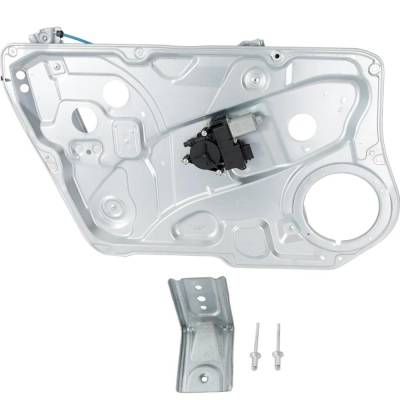 Left Front Window Regulator With Motor Compatible With Hyundai Genesis 3.8 6 Cyl 3.8L Genesis 4.6 8