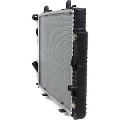 RAREELECTRICAL - New Aluminum Radiator Compatible With Mercedes Benz C280 Base 6 Cyl 2.8L C36 Amg Base 6 Cyl 3.6L - Image 2