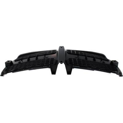 Rareelectrical - New Textured Black Grille Assembly Compatible With Dodge Charger Se 6 Cyl 3.6L Charger R/T Road & - Image 4