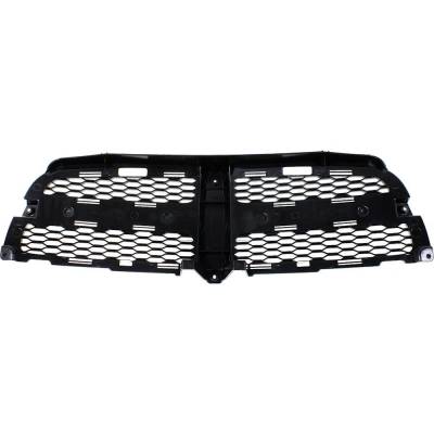 Rareelectrical - New Textured Black Grille Assembly Compatible With Dodge Charger Se 6 Cyl 3.6L Charger R/T Road & - Image 5