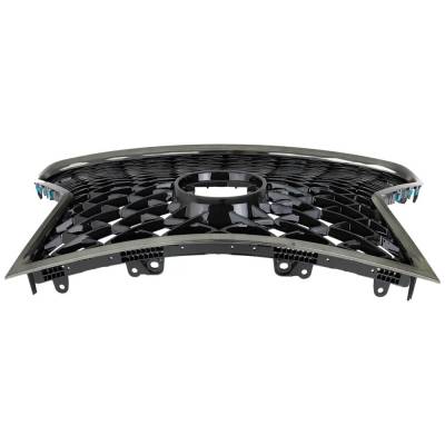 Rareelectrical - New Front Grille Assembly Compatible With Lexus Nx300 Base 4 Cyl 2.0L Nx300 F Sport 4 Cyl 2.0L - Image 5