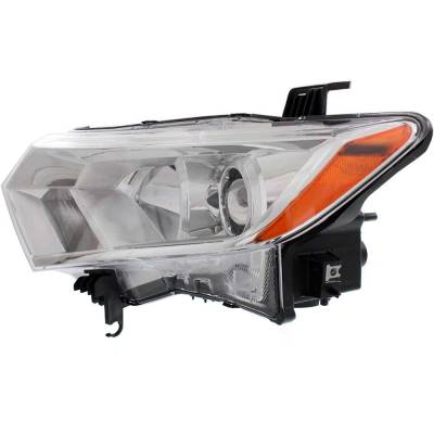 Rareelectrical - Headlight Compatible With 2012-2017 Nissan Quest 3.5L V6 Vq35de Left Driver Side Halogen Repn100172 - Image 2