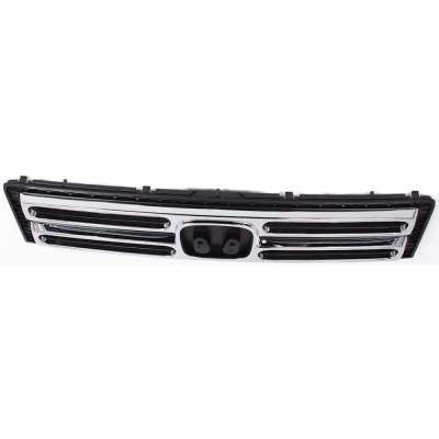 Rareelectrical - New Painted Black Grille Assembly Compatible With Honda Ridgeline Lx 6 Cyl 3.5L Ridgeline Rts 6 Cyl - Image 5